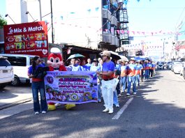 DPWH-BILIRAN DEO JOINS 166th NAVAL PUEBLO DAYPARADE
