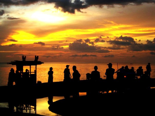Sunset in Naval