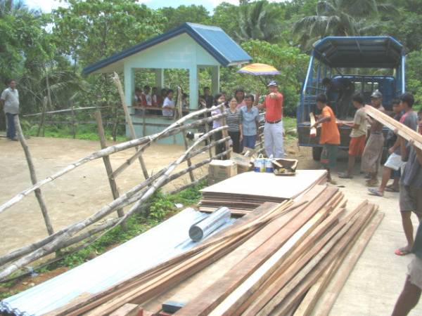 Lumber for School Repair