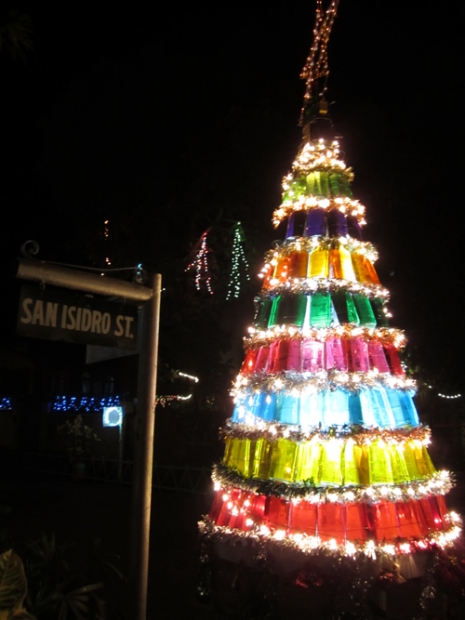 Christmas lights contest in Almeria