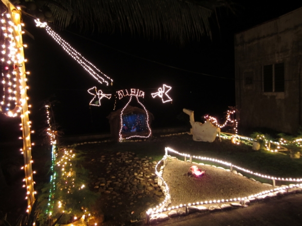 Christmas lights contest in Almeria
