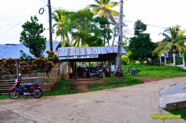 Waiting shed in Brgy. Pili