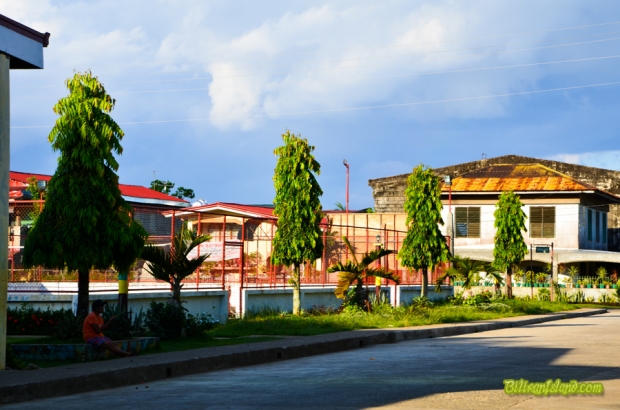 Caibiran town plaza