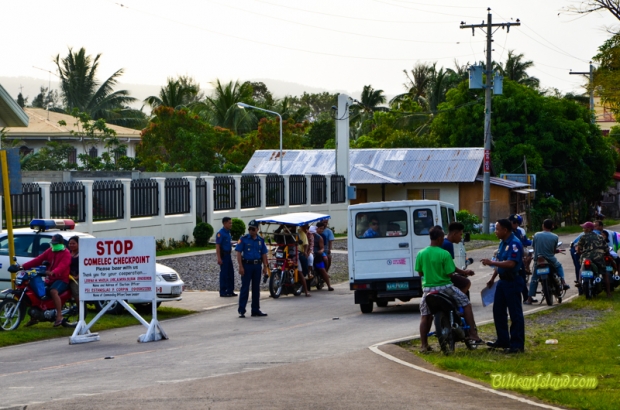Comelec PNP Checkpoint