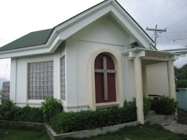 Adoremus Chapel in front of the Church