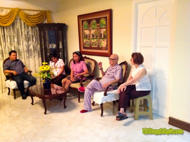 GERRY, SR. ARRIVES IN BILIRAN