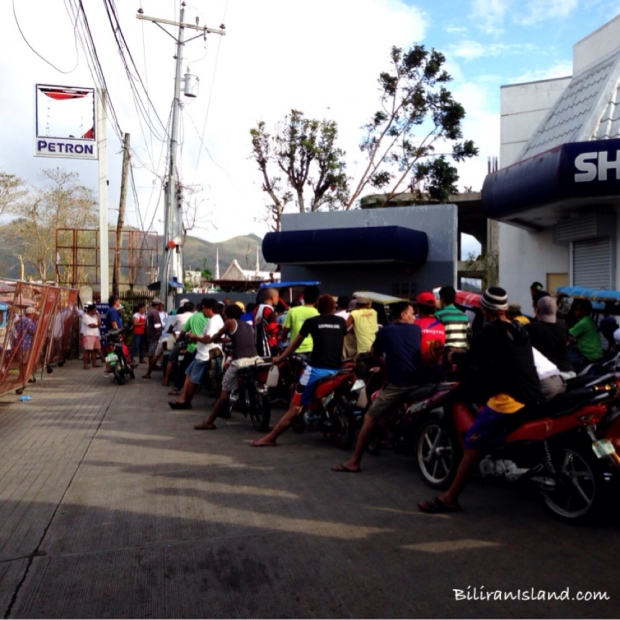 Gasoline is still scarce in Biliran province