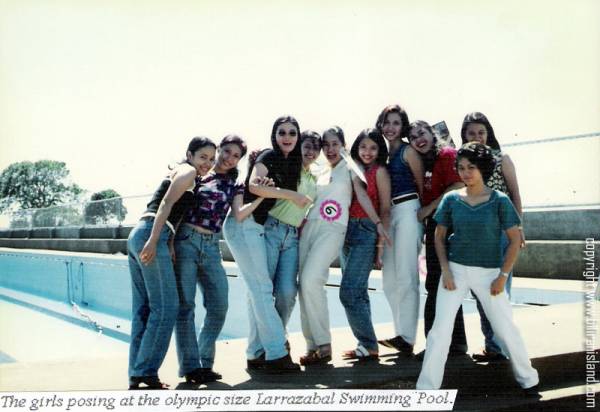 at the olympic size larrazabal swimming pool