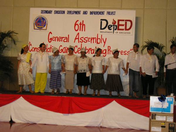 Biliran DepEd delegates in Legenda Hotel, Subic