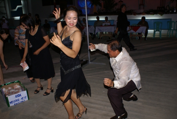 Aida Mecaral-Sese with Edgar Pitao of East Coast