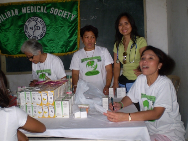 Dispensing area