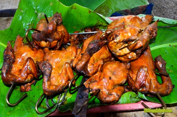 Lechon manok in Talahid